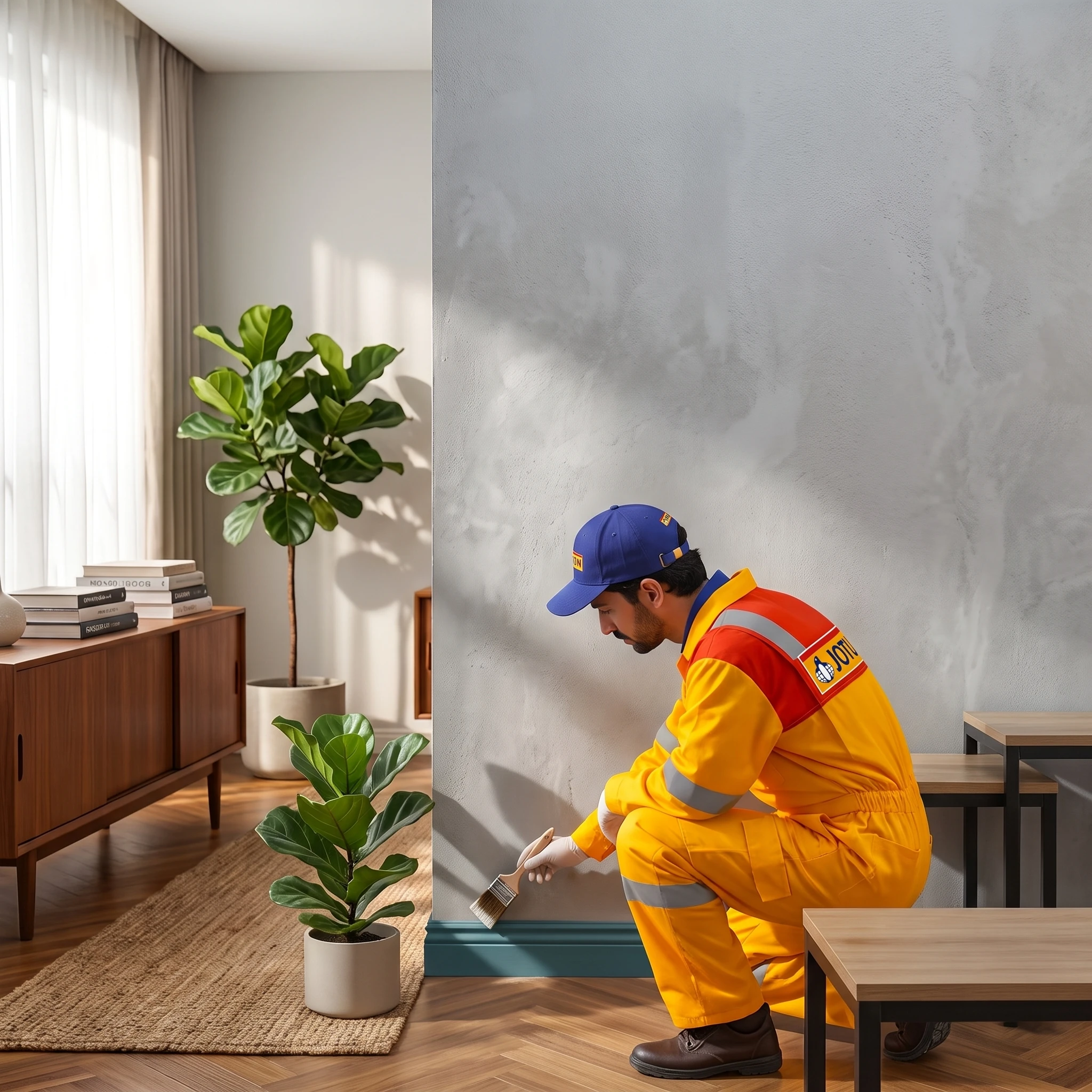 Interior Paint Application Service