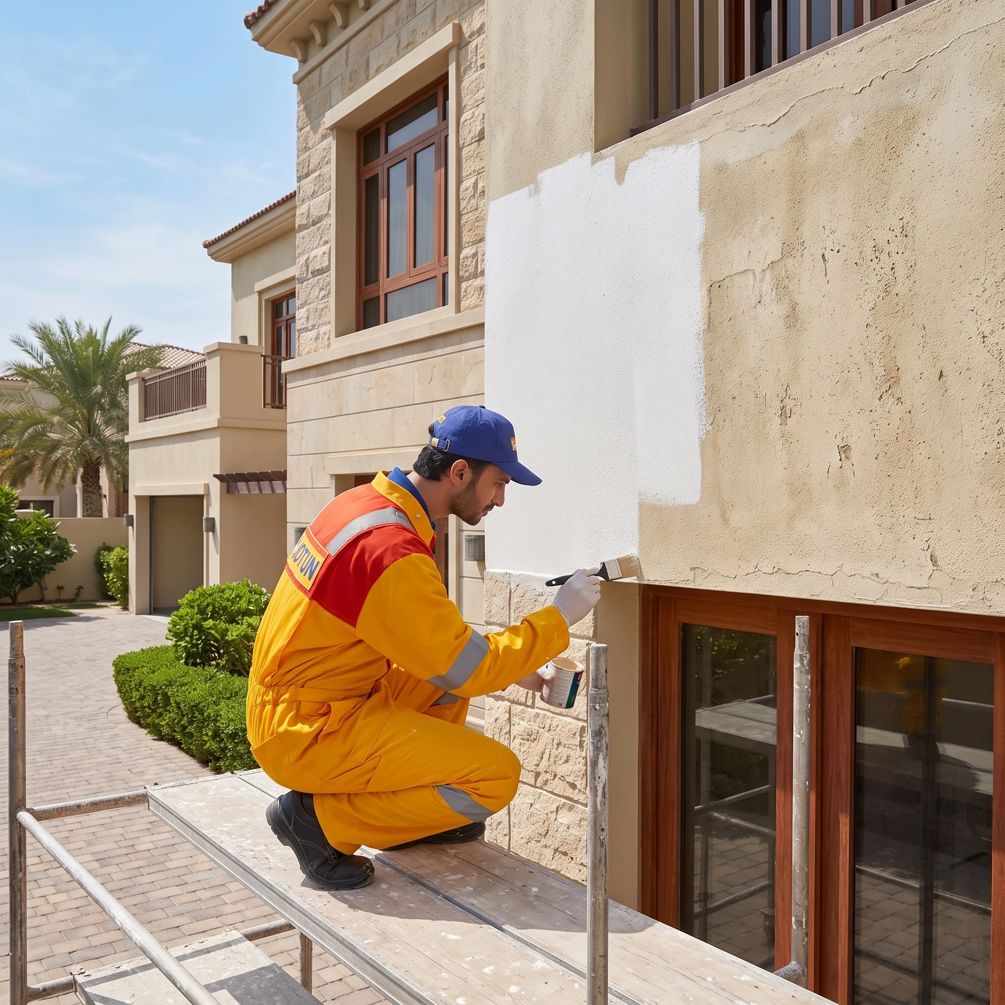 Exterior Paint & Facade Application Service